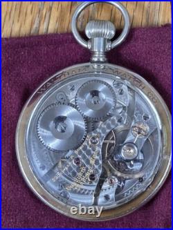 1904 Waltham Vanguard 23j 16s In Factory Waltham Display Case-Serviced