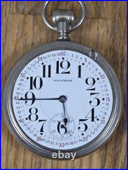 1904 Waltham Vanguard 23j 16s In Factory Waltham Display Case-Serviced