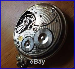 1905 Ball Pocket Watch, 21 Jewels Keystone Jboss 14k Gold Filled Case