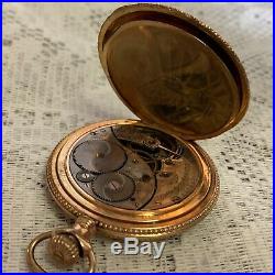 1905 Elgin 12s 15J Grade 314 Gold Filled Hunter Case Pocket Watch