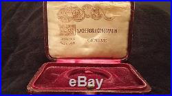 1906 14K gold Vacheron Constantin pocket watch with original case/certification