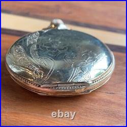 1906 Elgin Grade 299 16S 15 Jewels Gold Filled Hunter Case Pocket Watch