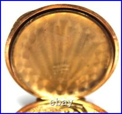 1906 Elgin Grade 320 0s 7j Gold Filled Pocket Watch with Hunter Case -Parts/Repair