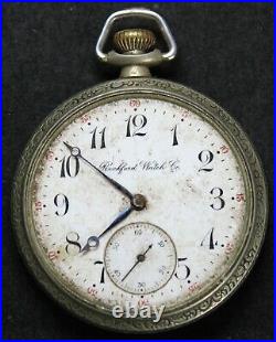 1906 Rockford Grade 605 16s 11j Pocket Watch with OF Case Parts/Repair