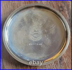 1907 ELGIN 16s 17j Grade 340 Model 7 Pocket Watch Gold Filled Case RUNS
