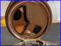 1907 Elgin 0s 15J Pocket Watch Grade 354 Gold-Filled Hunting Case Runs (B-1)