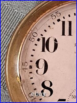 1907 Illinois Bunn Pocket Watch 17 Ruby Jewel. Gold Filled Case Needs Servicing