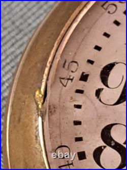 1907 Illinois Bunn Pocket Watch 17 Ruby Jewel. Gold Filled Case Needs Servicing