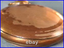 1907 Illinois Bunn Pocket Watch 17 Ruby Jewel. Gold Filled Case Needs Servicing
