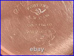 1907 Illinois Bunn Pocket Watch 17 Ruby Jewel. Gold Filled Case Needs Servicing
