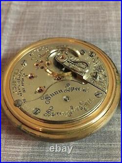1907 Illinois Watch Co. Bunn Special 18s 21J RR Model 6 BWC Co. Gold Filled Case