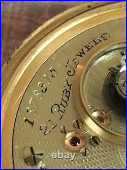 1907 Illinois Watch Co. Bunn Special 18s 21J RR Model 6 BWC Co. Gold Filled Case
