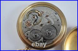 1907 Waltham RR Grade 845 18s 21J OF Pocket Watch withFahys 20YR Case lot. Wd