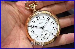 1907 Waltham RR Grade 845 18s 21J OF Pocket Watch withFahys 20YR Case lot. Wd