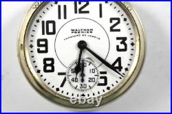 1908 Waltham Vanguard Railroad 16s 23J OF Pocket Watch withDisplay Case lot. Wb