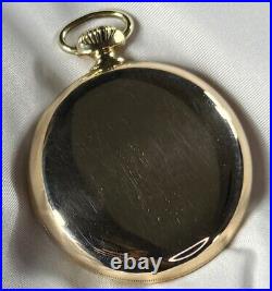 1911 Illinois Sangamo 16s 21j Mod 5 RG Pocket Watch Illinois Dial Dueber GF Case