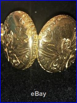 1912 Elgin Solid 14 Kt. Gold Floral Engr Pocket Watch, 15 Jewels-Hunter Case