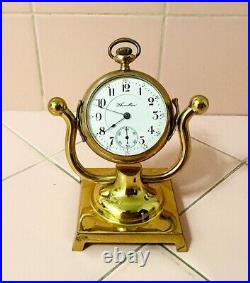 1912 Hamilton Pocket Watch Stand 17 Jewels #944077 Philadelphia Case Gold Filled
