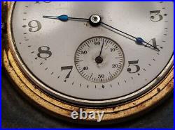 1912 Hampden Hunting Case Pocket Watch Grade 300 Size 12 Not Working