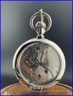 1912 Illinois Bunn Special Pocket Watch 18s, 21J, Display Back Swing out Case