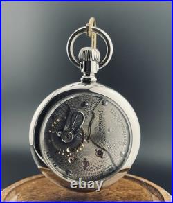 1912 Illinois Bunn Special Pocket Watch 18s, 21J, Display Back Swing out Case
