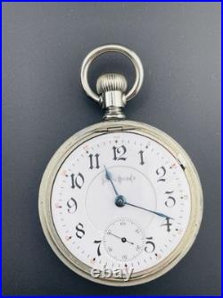1912 Illinois Bunn Special Pocket Watch 18s, 21J, Display Back Swing out Case