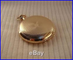 1913 ELGIN Pocket Watch 15 Jewels in 14k Gold Filled ORNATE HUNTER Case 12s Runs