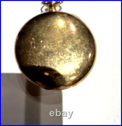 1913 HAMILTON OPEN FACE POCKET WATCH, Grade #914 in ORIGINAL Case