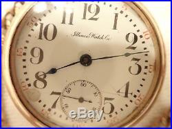 1914 Illinois Watch Co. Pocket Watch -Gold Filled Case Running
