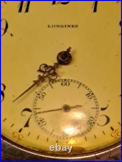 1914 Longines 16 Jewel Pocket Watch Gold Filled Case