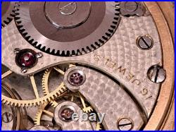1914 Longines 16 Jewel Pocket Watch Gold Filled Case