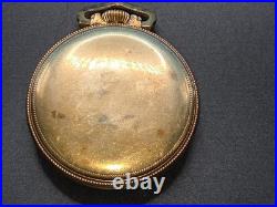 1915 10kt GF Star Case Waltham 1908 645 21j Pocket Watch Not Working