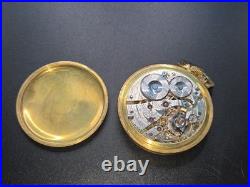 1915 10kt GF Star Case Waltham 1908 645 21j Pocket Watch Not Working