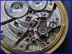 1915 10kt GF Star Case Waltham 1908 645 21j Pocket Watch Not Working