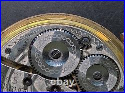 1915 10kt GF Star Case Waltham 1908 645 21j Pocket Watch Not Working