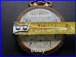 1915 10kt GF Star Case Waltham 1908 645 21j Pocket Watch Not Working