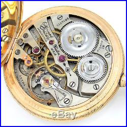 1915 E. HOWARD Watch Co. 10k Gold Plated Keystone Case 21j 16s Pocket Watch G