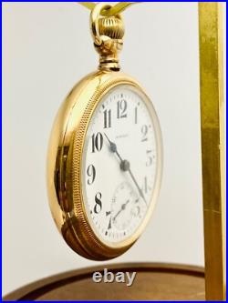 1915 E Howard 16S 21J RR Grade Series 11 Original Case Pocket Watch Working