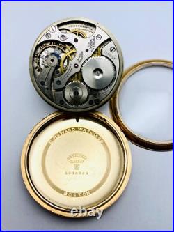 1915 E Howard 16S 21J RR Grade Series 11 Original Case Pocket Watch Working
