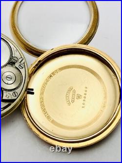 1915 E Howard 16S 21J RR Grade Series 11 Original Case Pocket Watch Working