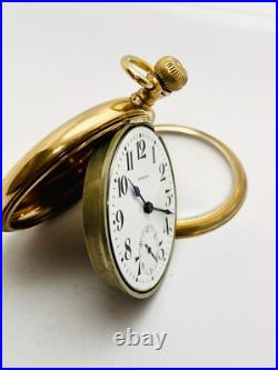 1915 E Howard 16S 21J RR Grade Series 11 Original Case Pocket Watch Working
