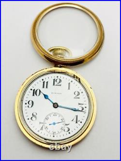 1915 E Howard 16S 21J RR Grade Series 11 Original Case Pocket Watch Working