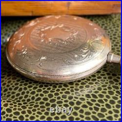 1915 Elgin Grade 301 12S 7J Exceptionally Crisp Hunter Case Pocket Watch