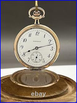1915 Hamilton Pocket Watch Grade 920 M. 1.23j, 12s. Hamilton Case. WoW. Rare