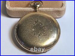 1915 WALTHAM Gold Filled Pocket Watch Size 12 FAHYS Case Running 68 Grams