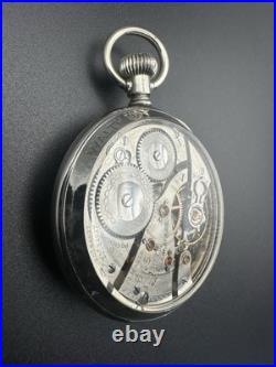 1915 Waltham 21j 16s Rail Road Grade 645 Pocket Watch In Waltham Display Case