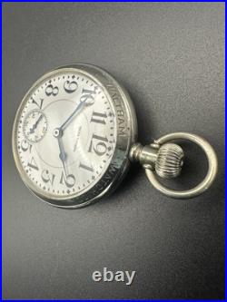 1915 Waltham 21j 16s Rail Road Grade 645 Pocket Watch In Waltham Display Case