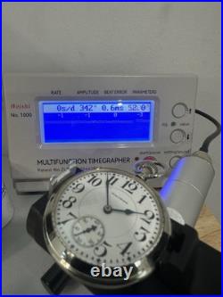 1915 Waltham 21j 16s Rail Road Grade 645 Pocket Watch In Waltham Display Case