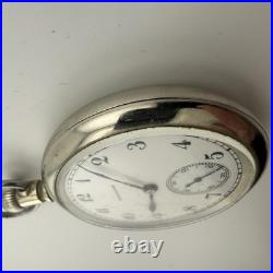 1916 Hamilton 974 Open Face Swint Out Case 12s 17j Pocket Watch Working