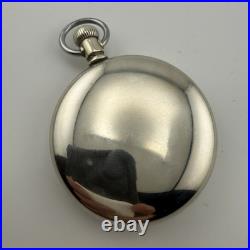 1916 Hamilton 974 Open Face Swint Out Case 12s 17j Pocket Watch Working